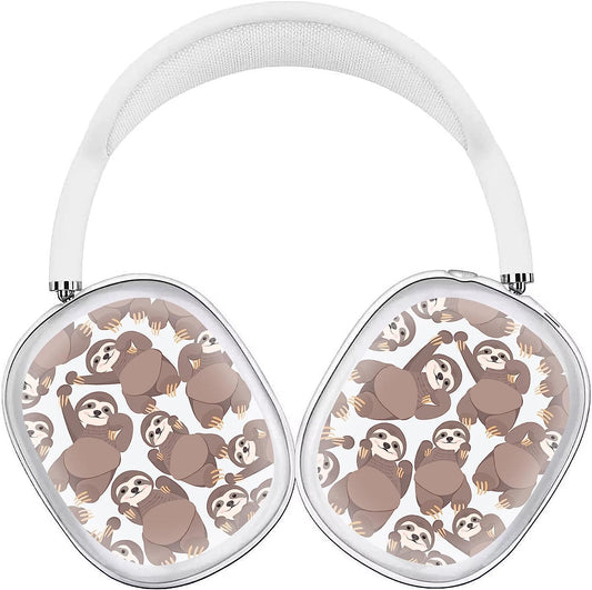 WINCHIHAN Printed Soft TPU Anti-Scratch Protective Case Cover Compatible with Airpods Max Headphones # AS0437  WINCHIHAN   