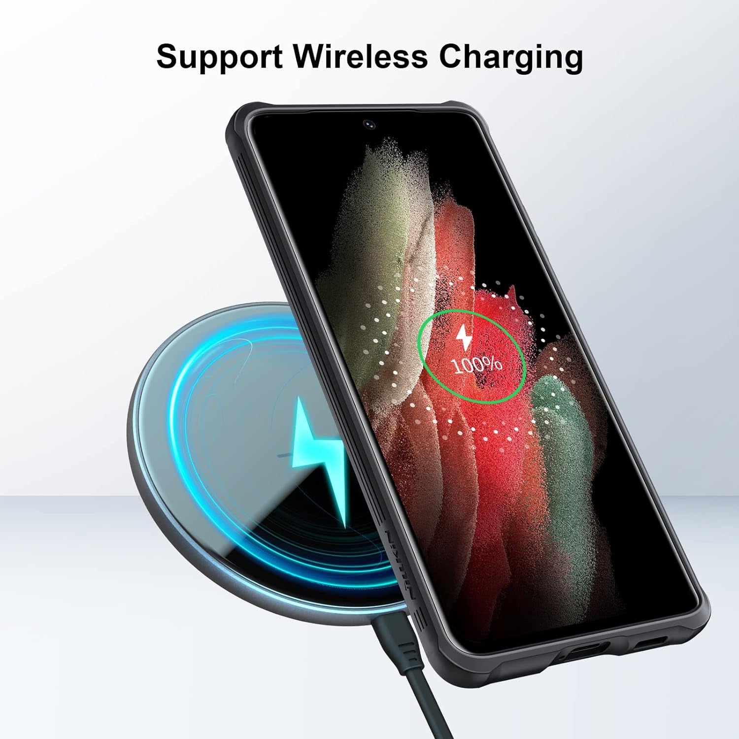 Nillkin for Galaxy S21 Ultra Case, Samsung Galaxy S21 Ultra Case, Camshield Pro Series for Samsung S21 Ultra Case with Slide Camera Cover, Slim S21 Ultra 5G Case 6.8 Inch - Black  Nillkin   