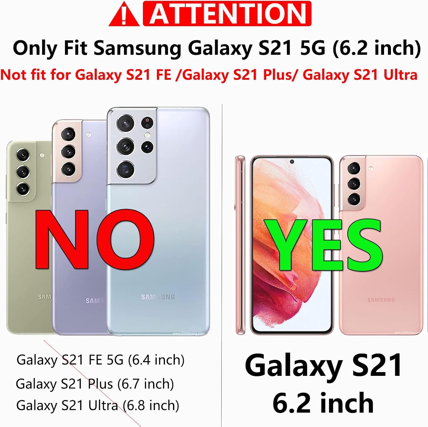 For Samsung Galaxy S21 Case, Galaxy S21 Case with HD Screen Protector [Military Grade Drop Tested] Heavy-Duty Tough Rugged Shockproof Protective Case for S21, Red  BOYOSS   