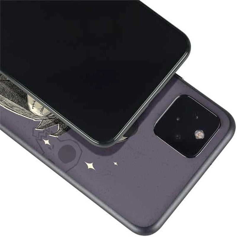 Skinit Decal Phone Skin Compatible with Google Pixel 4A 5G - Officially Licensed Disney the Nightmare before Christmas Jack and Sally Art Design  Skinit   