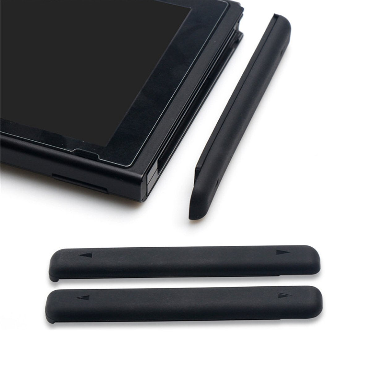 CLOVER Silicone Soft Rubber Dust Proof Plug Assessories Kits Set (13 Pack) for Nintendo Switch 2017 with Tempered Glass Screen Protector  CLOVER   