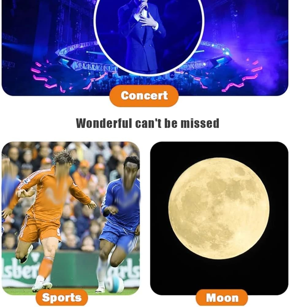 YASEZ 4 in 1 Phone Camera Telephoto Lens 36X Zoom Clip-On Telecope Macro Fisheye Wide Angel Lens Kit (Color : D)  wangyuanjing   