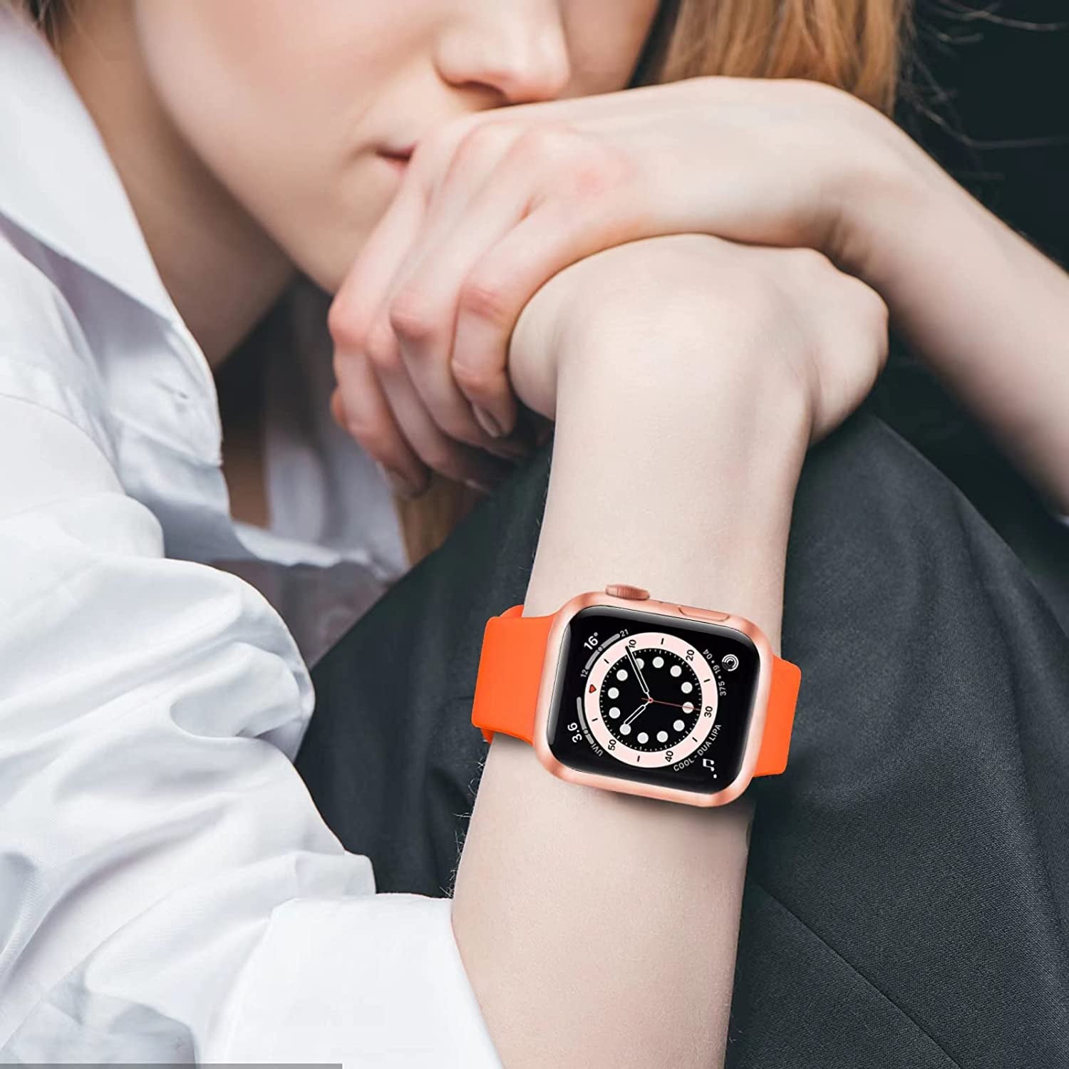 15Pack Watch Bands Compatible for Apple Watch Band 38Mm 40Mm 42Mm 44Mm 45Mm 49Mm Women Men, Soft Silicone Sport Band Strap for Iwatch Bands Series Ultra 8 7 6 5 4 3 2 1 SE  Topokiyu   