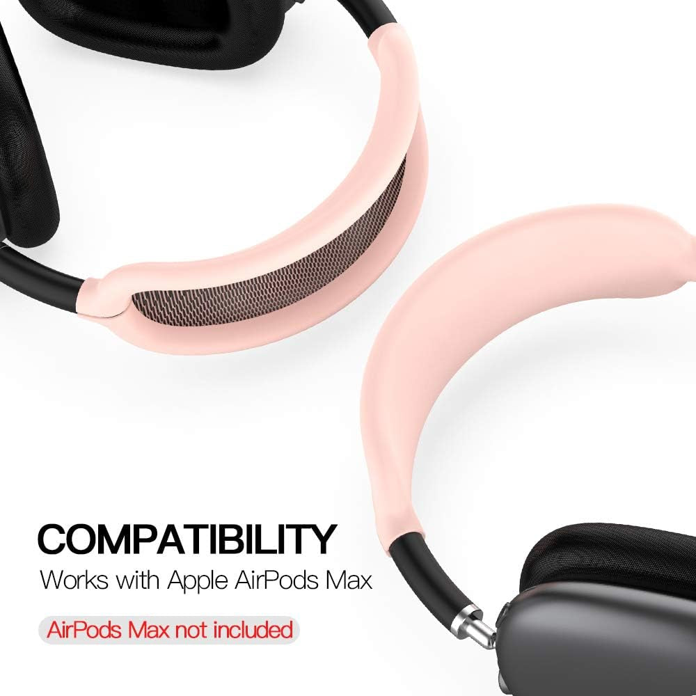 Tucana Case Compatible for Airpods Max Headphones, Silicone Headband Skin Cover, Earcup Accessary Pink  TUCANA   