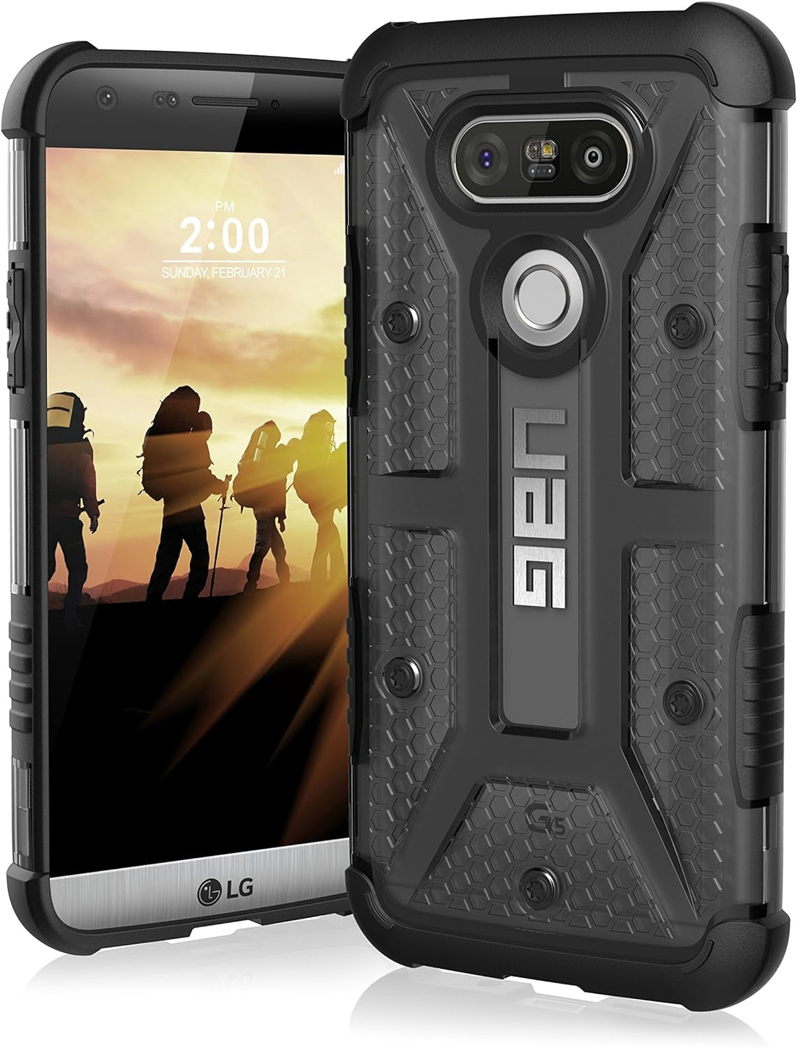 URBAN ARMOR GEAR [UAG Compatible with LG G5 Case Feather-Light Composite [Ash] Military Drop Tested Phone Case  Urban Armor Gear Inc.   