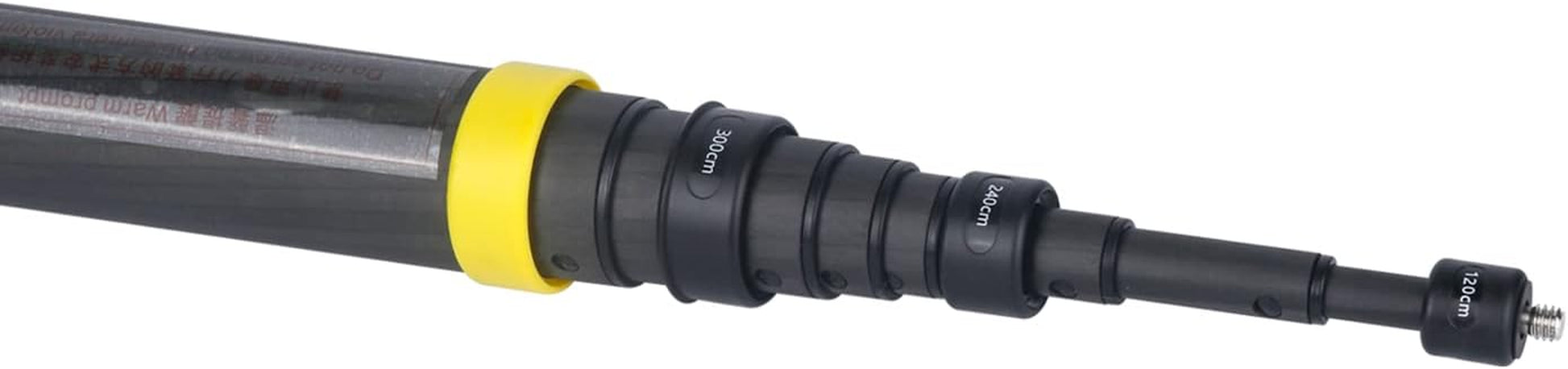 36Cm-3M Carbon Fiber Invisible Selfie Stick for Insta360 Insta 360 ONE X3 ONE R ONE RS, ONE X, ONE, GO 2, ONE X2, Telescopic Design for Outdoor Activities.  qishang   