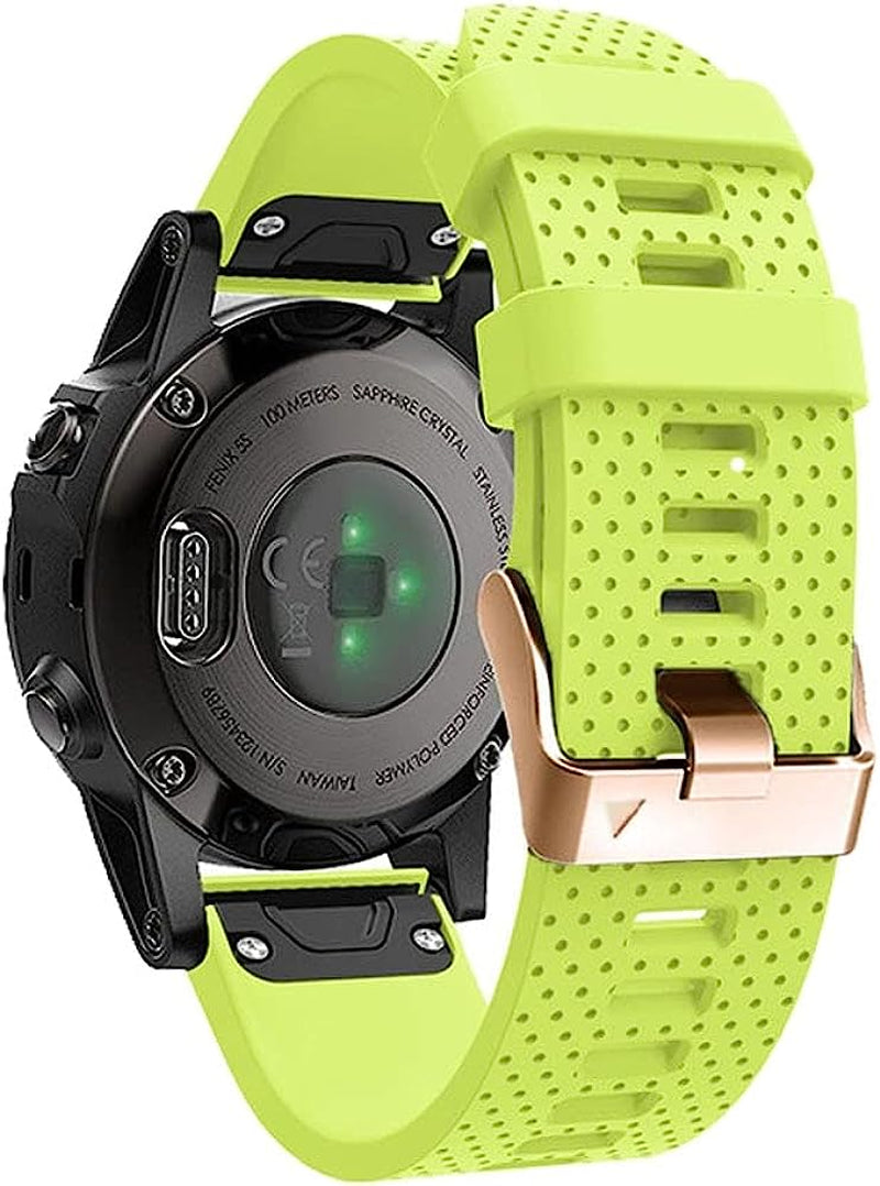 LKDJNC 20Mm for Fenix 6S 5S Smart Watch Strap Silicone Band for Garmin Fenix 5X 5 plus 6X 6 Pro Quick Release Wristband Bracelet Correa  LKDJNC B 20mm Fenix 6SPro 