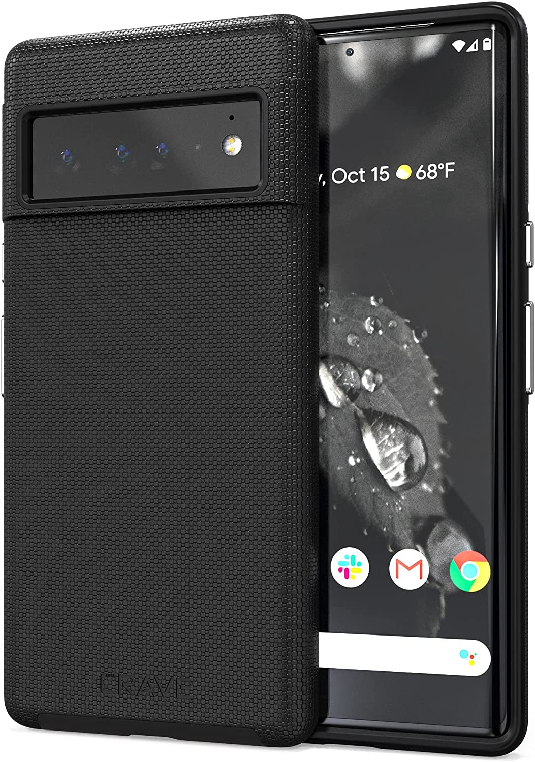 Crave Dual Guard for Google Pixel 6 Pro, Shockproof Protection Dual Layer Case for Google Pixel 6 Pro - Berry  Crave Black  