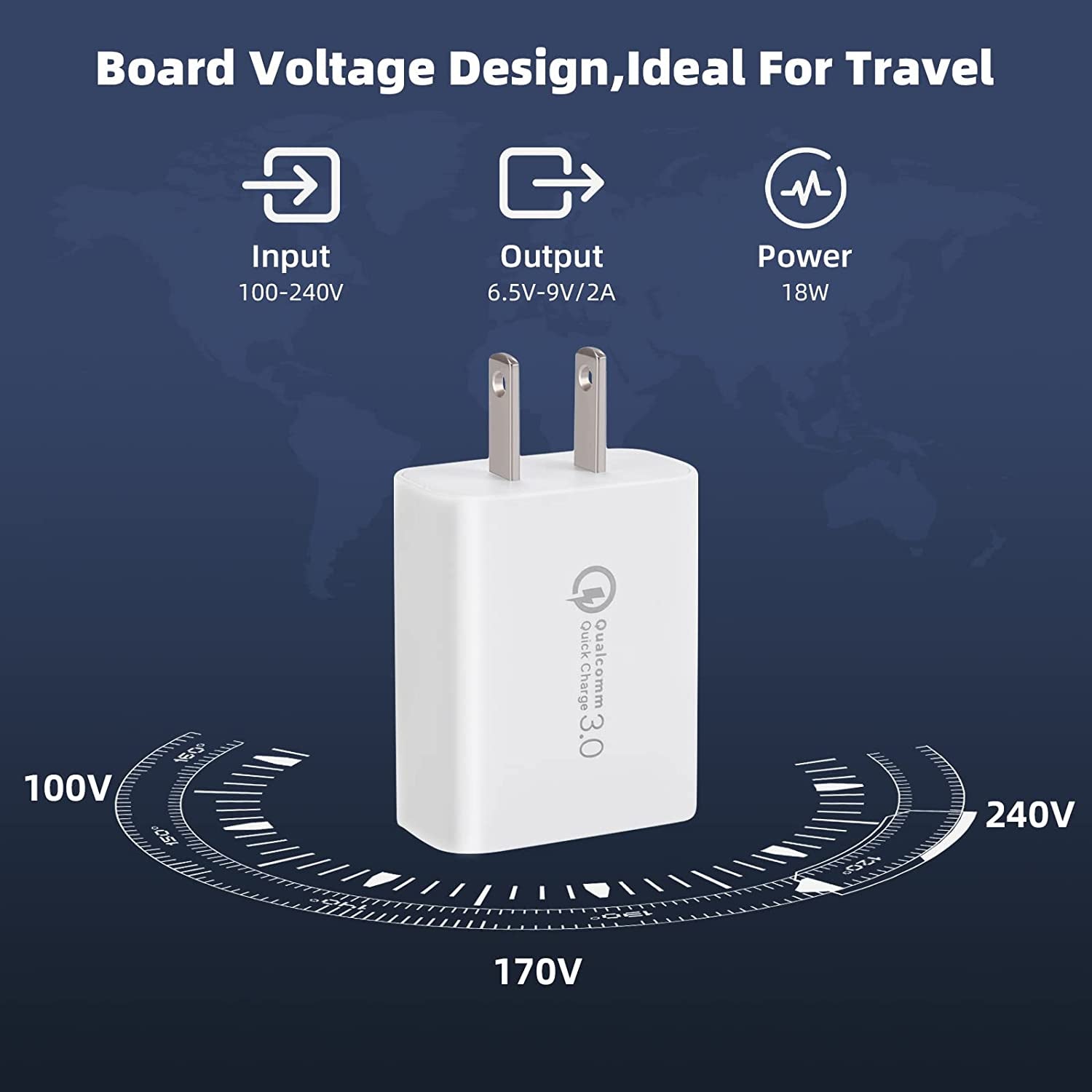 2 Pack Iphone Fast Charger 3.0-18W USB-A Wall Charger -Quick Charger Head - Charging Block for Iphone 14/13/13Pro/13 Pro Max/Iphone 12/12 Pro Max/11/11Pro Max/X/Se3 Ipad Pro(2 Pack)  jilin shishi dianzishangwuyouxiangongsi   