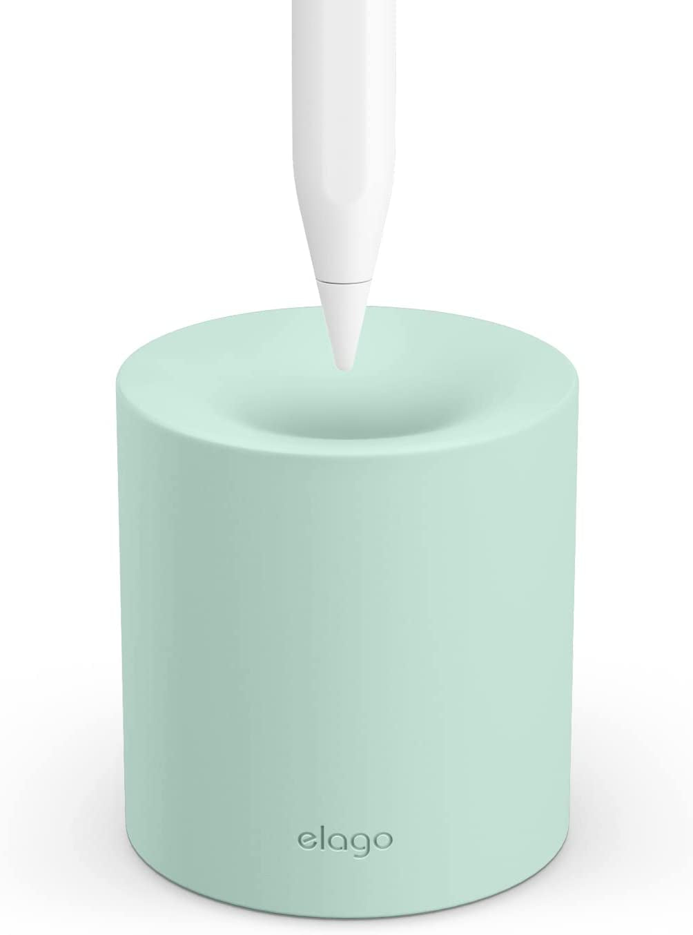 Elago Pencil Stand Compatible with Apple Pencil 1St, 2Nd Generation and Any Tablet Stylus with or without Pencil Case or Sleeve, Durable Silicone Stand, Desk Organization, Tip Protection [Black]  elago Mint  