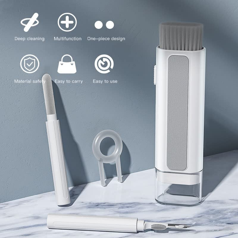 Wonderbooom 7 in 1 Electronics Cleaner Kit, Portable Multifunctional Cleaning Tool for Laptop Computer Phone Screen Keyboard Earbud(Black)  wonderbooom   