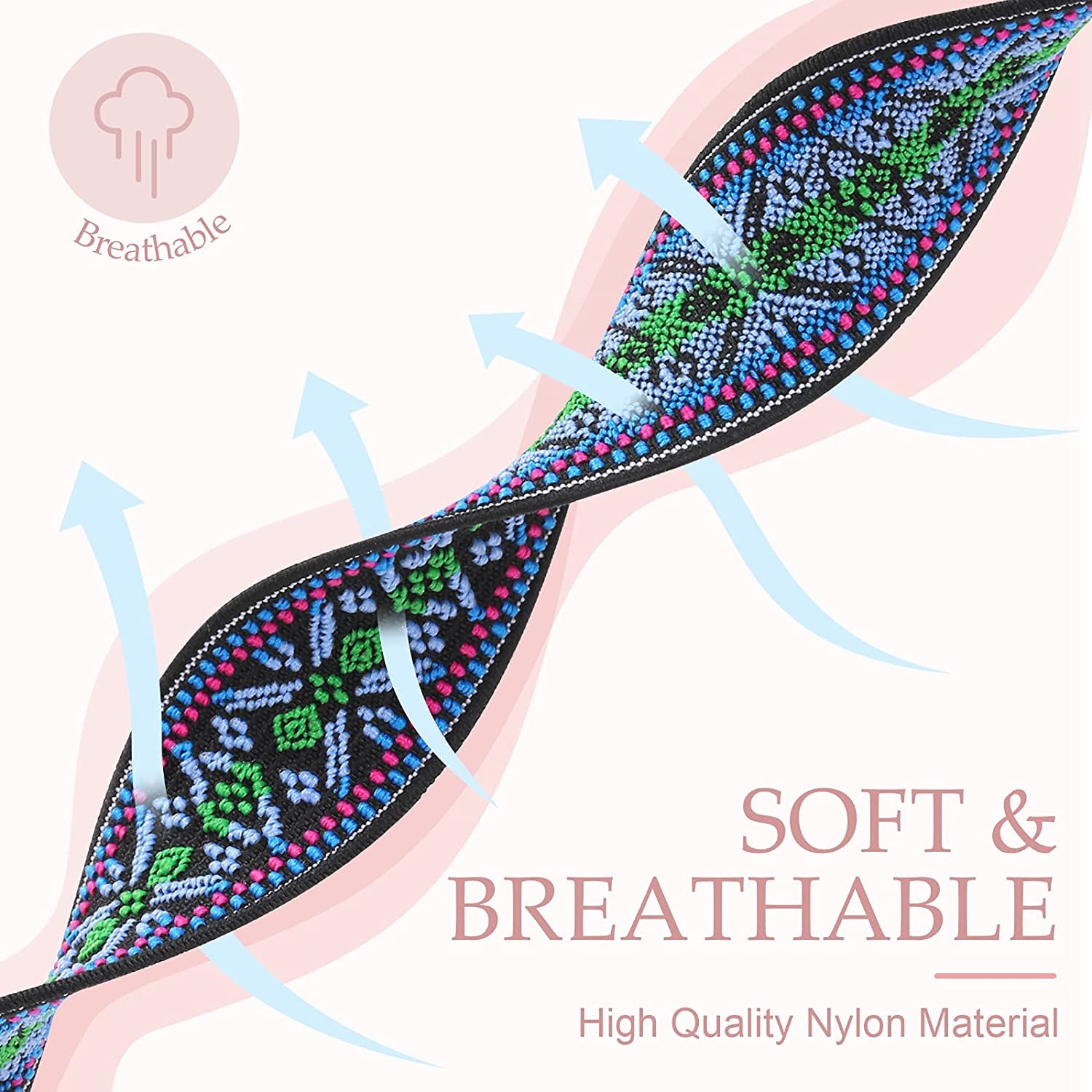 5 Pack Stretchy Nylon Watch Bands Compatible with Samsung Galaxy Watch Active 2 Bands 40Mm 44Mm/Active 40Mm/Galaxy Watch 3 41Mm/Galaxy Watch 42Mm/Gear S2/Galaxy Watch 4 Fabric 20Mm Wristband  MEULOT   