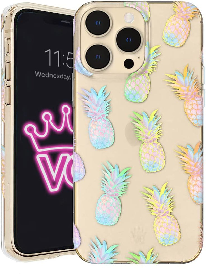 Velvet Caviar X Bratz Designed for Iphone 14 Pro Max Case for Women [8Ft Drop Tested] Cute Protective Bratz Dolls Accessories Phone Cases - Clear Glitter  Velvet Caviar   