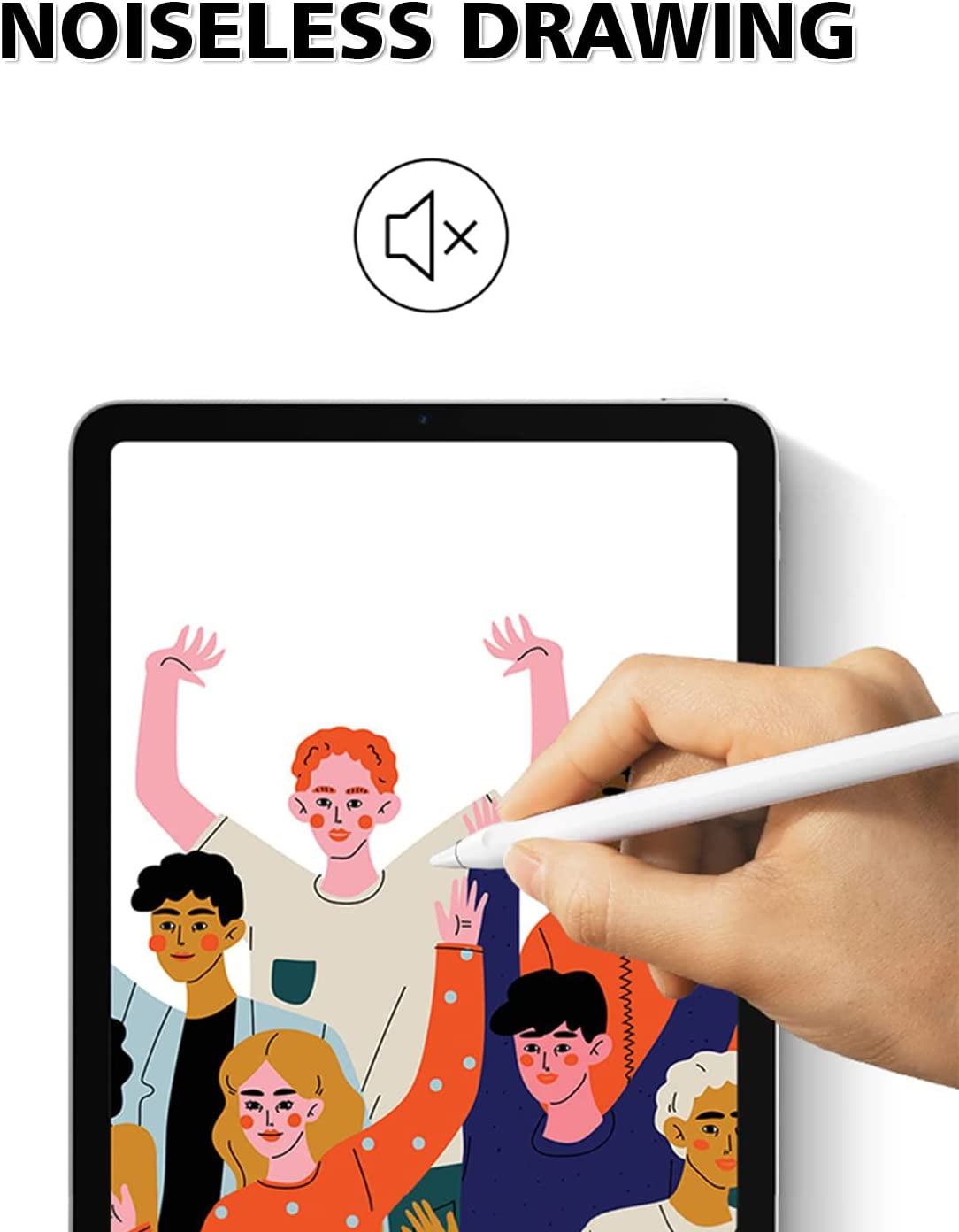 Ambervec 60 Pack Tip Cover for Apple Pencil 2Nd Generation and 1St Generation, Comaptible with Apple Pencil Nib, Anti-Slip Slicone Tips Cover, Medium Resistance, Multicolor  AmberVec Inc.   