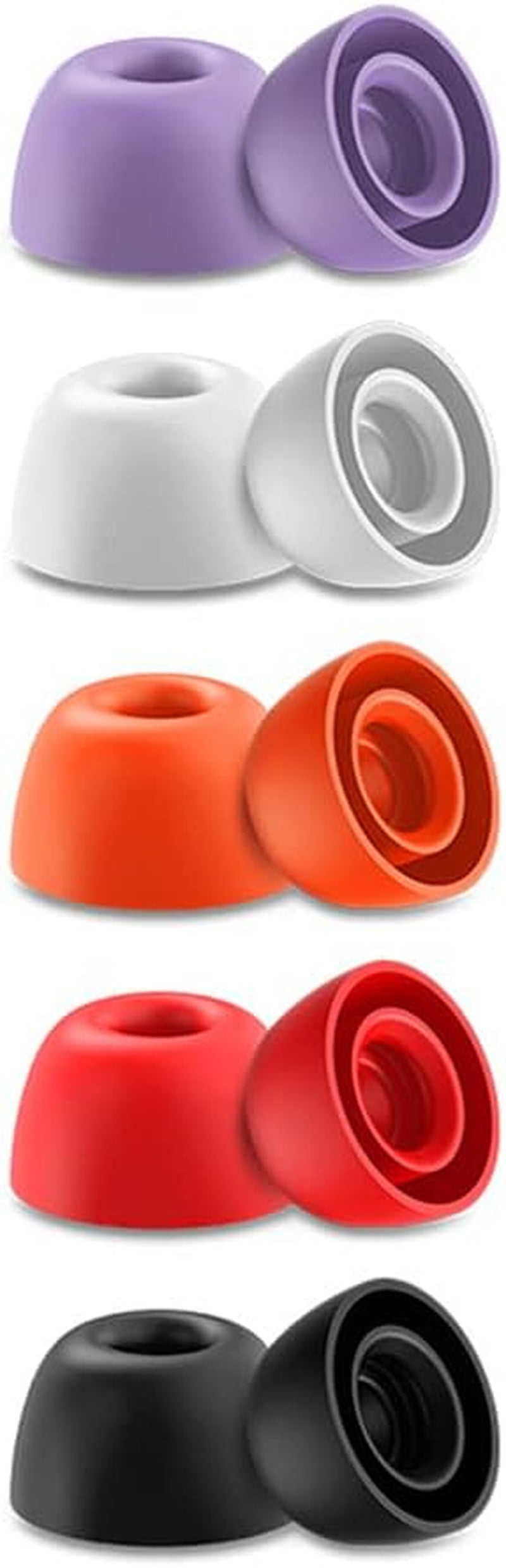 5 Pairs Ear Tips Anti-Slip Silicone Earbuds Cover Earbuds Case anti Slip Silicone Earpads Case Comfortable Protective Replacement for Google Pixel Buds Pro  Arfigo   