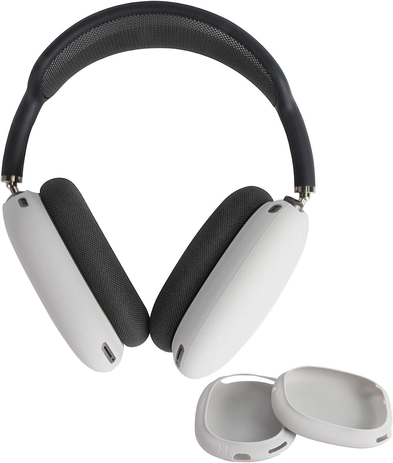 Co2Crea Silicone Carrying Case Replacement for Apple Airpods Max Headphone (Sky Blue)  co2CREA Gray  