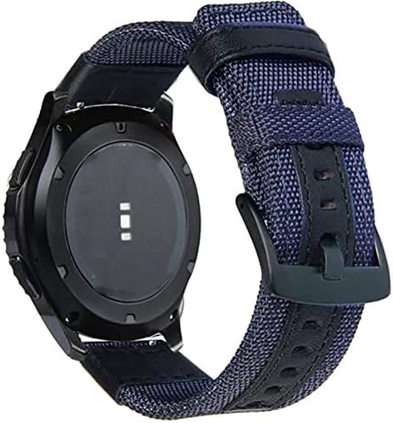 NIBYQ 20Mm Soft Nylon Strap for Garmin Watch Vivomove Hr/Vivoactive 3/Venu Wrist Band for Forerunner 245/645 Lightweight Bracelet  NIBYQ I 20mm 