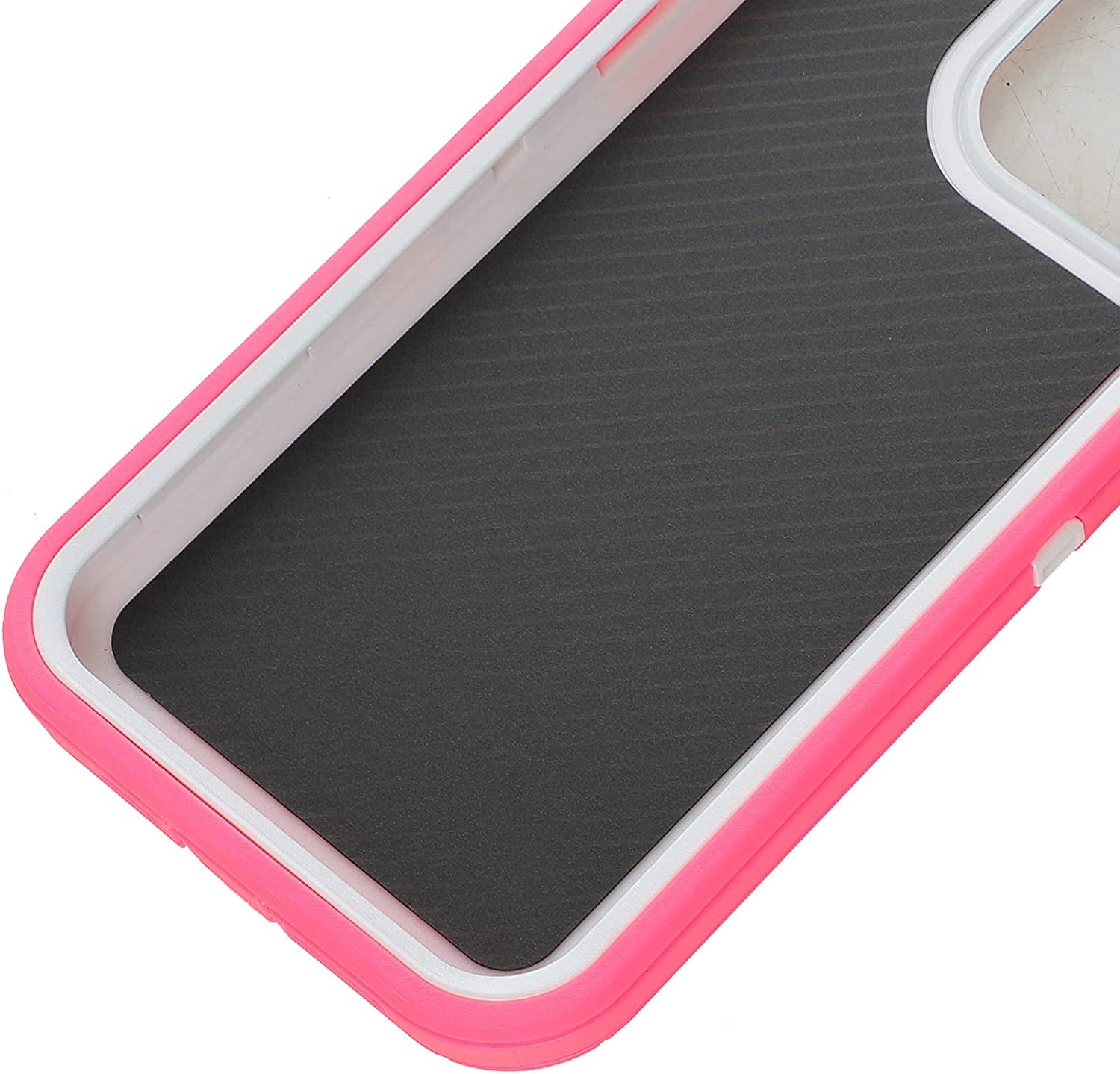 Compatible with Iphone 14 Pro Max Case Heavy Duty Protective Phone Case,Military Grade Full Body Protection Shockproof/Drop Proof Durable Phone Cover for Apple Iphone 14 Pro Max 6.7" Pink/White  droperprote   