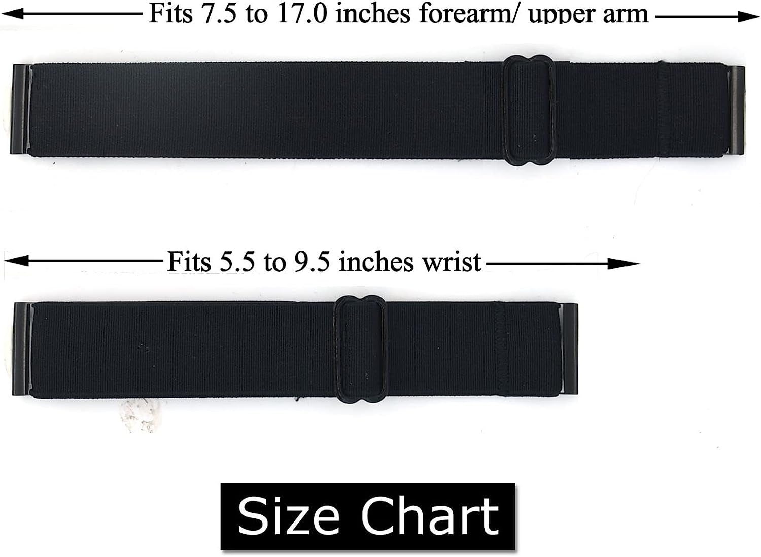 20Mm Elastic Wristband/Armband Strap for Compatible with Samsung Galaxy Watch 5/5 Pro, Galaxy Watch 4 40Mm/44Mm/Classic 42Mm/Classic 46Mm, Galaxy Watch3 41Mm, Gear Sport, Galaxy Watch Active 2 40Mm Smartwatch (Black, Medium)  Grestun   