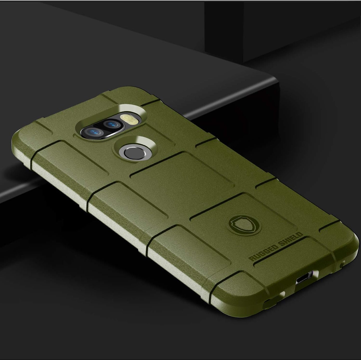 ZYZXJSGHD Fit for LG V30/V30S Case,Military Grade Drop Tested Protective Phone Case Hybrid Heavy Duty Impact Resistant Cover for Lg V35 Thinq -Green  ZYZX   