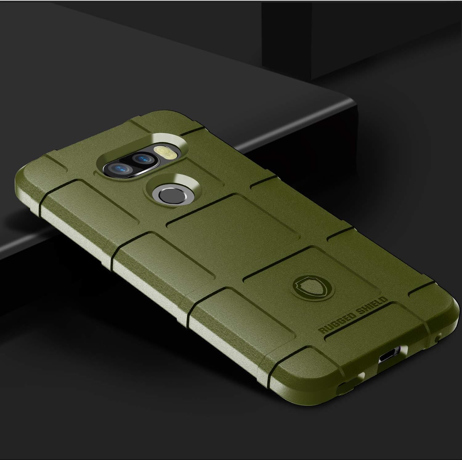 ZYZXJSGHD Fit for LG V30/V30S Case,Military Grade Drop Tested Protective Phone Case Hybrid Heavy Duty Impact Resistant Cover for Lg V35 Thinq -Green  ZYZX   