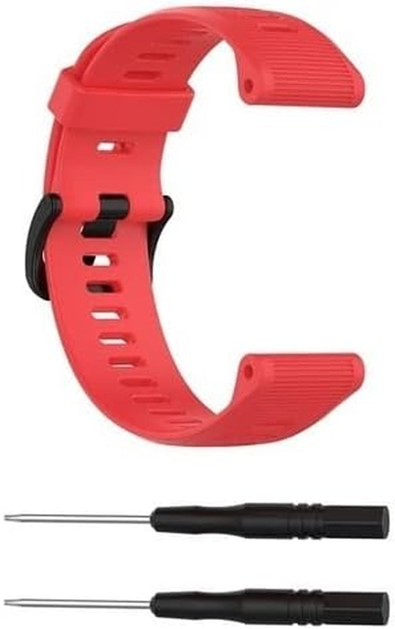 HEPUP Smart Watch Band for Garmin Forerunner 935 945 Strap 22MM Soft Silicone Bracelet for Garmin Fenix5 5Plus Fenix6 6Pro Wristband  HEPUP Red Forerunner 945 