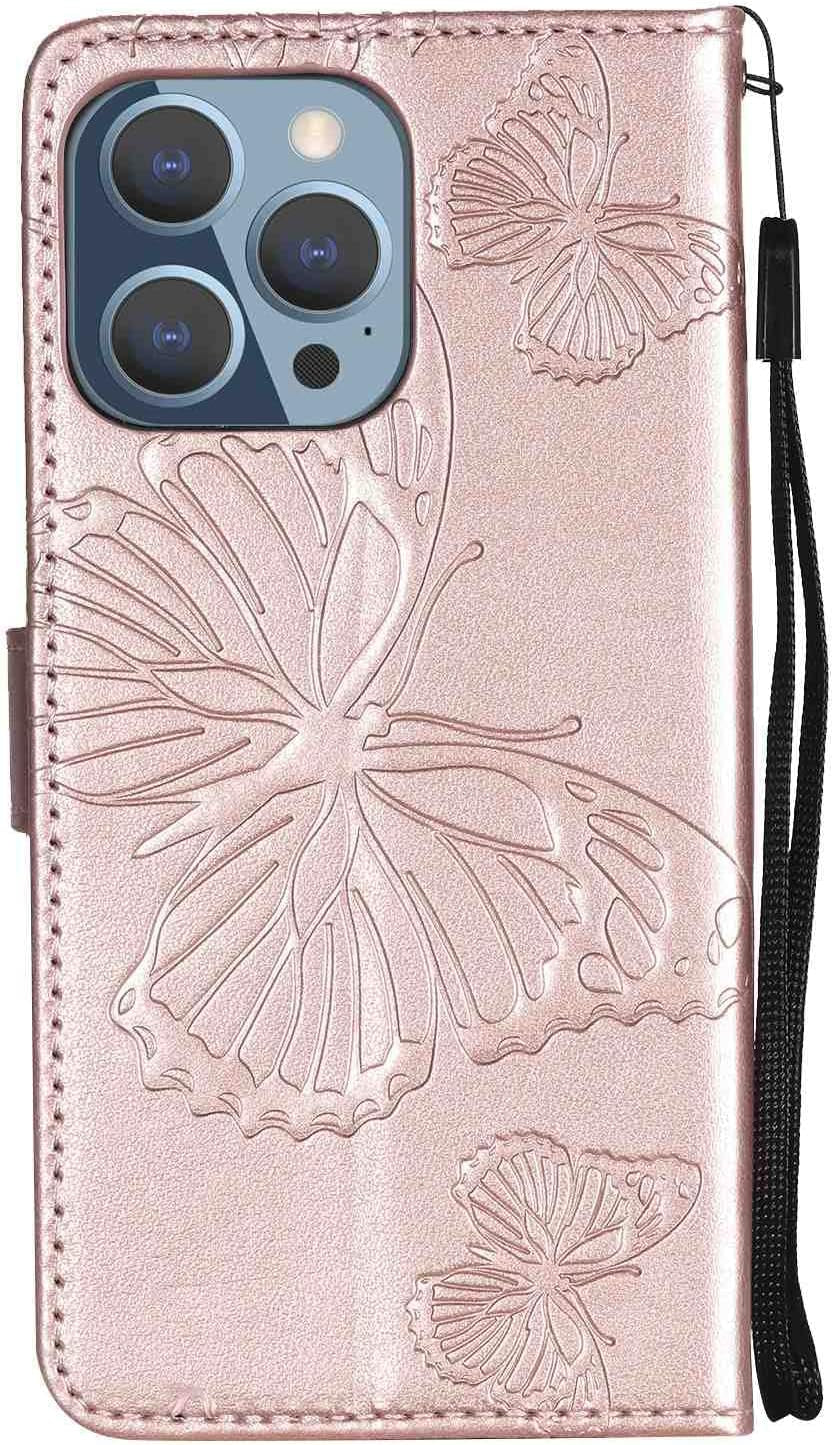 Fansipro Phone Cover Wallet Folio Case for LG V30, Premium PU Leather Slim Fit Cover for LG V30, 2 Card Slots, Exact Fit, Golden  Fansipro   