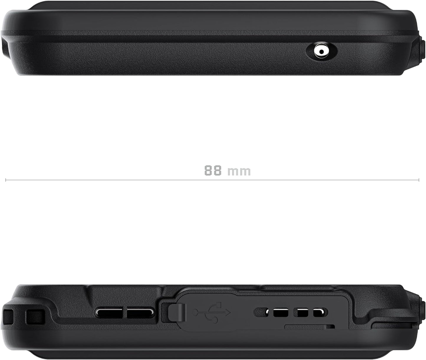 Ghostek Nautical Slim Waterproof Case for Google Pixel 8 Pro - Built-In Screen & Camera Lens Protector, Compatible with Wireless Charging (6.7 Inch, Clear)  Ghostek   