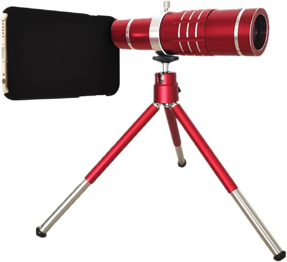 Youniker Optical Camera Lens Kit for Iphone 6,18X Manual Focus Telephoto Lens for Iphone 6S,Including 18X Aluminum Zoom Telescope Camera Lens with Tripod + Iphone6/6S Case  Youniker   