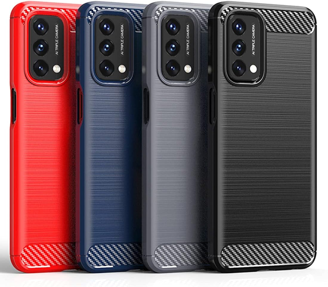 Osophter for Oneplus Nord N200 5G Case Oneplus N200 5G Case Shock-Absorption Flexible TPU Rubber Protective Cell Phone Cover Cases for 1+Nord N200 5G(Navy Blue)  Osophter   