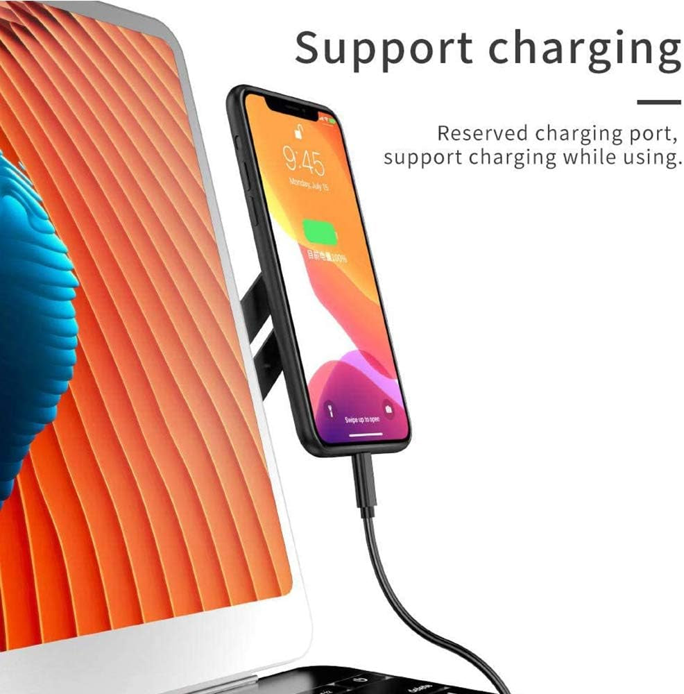 Magnetic Phone Mount Side Mount Clip for Laptop, Fixed Clip on Flat and Slim Monitor or Laptop Monitor for Iphone Samsung Huawei Smartphone and Ipad Mini  CONRAL   