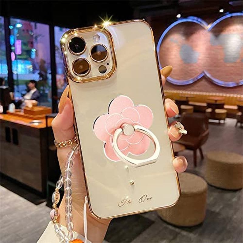 Cell Phone Ring Holder Flower,Fwaytech 360 Rotate Metal Finger Ring Socket Grip Kickstand for Smartphones,4Pack (Flower4)  Shenzhen Fway Technology Ltd   