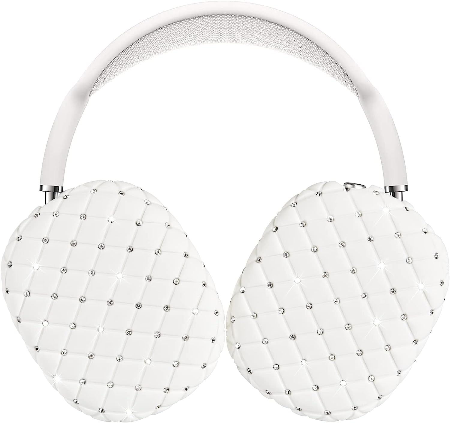 VISOOM Airpod Max Case Cover - Airpods Max Bling Cases Women Crystal TPU Soft Anti-Scratch Protective Girl Accessories for Apple Airpods Max  VISOOM   