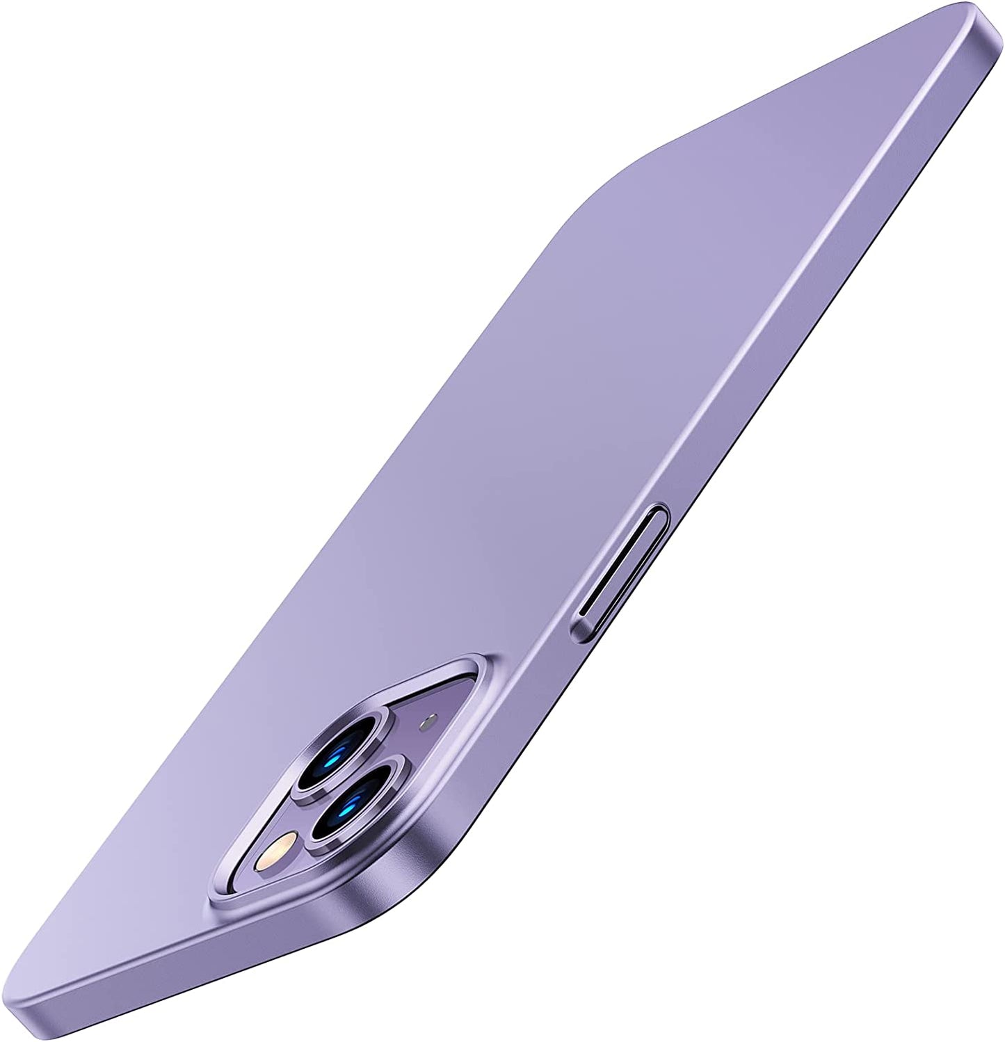 TORRAS Slim Fit for Iphone 14 Case/Iphone 13 Case, Ultra-Thin Sturdy Protective Cover with Anti-Scratch & No Fingerprint Hard Plastic Super Slim Phone Case for Iphone 14/13 Inch, Midnight Green  TORRAS Clove Purple  