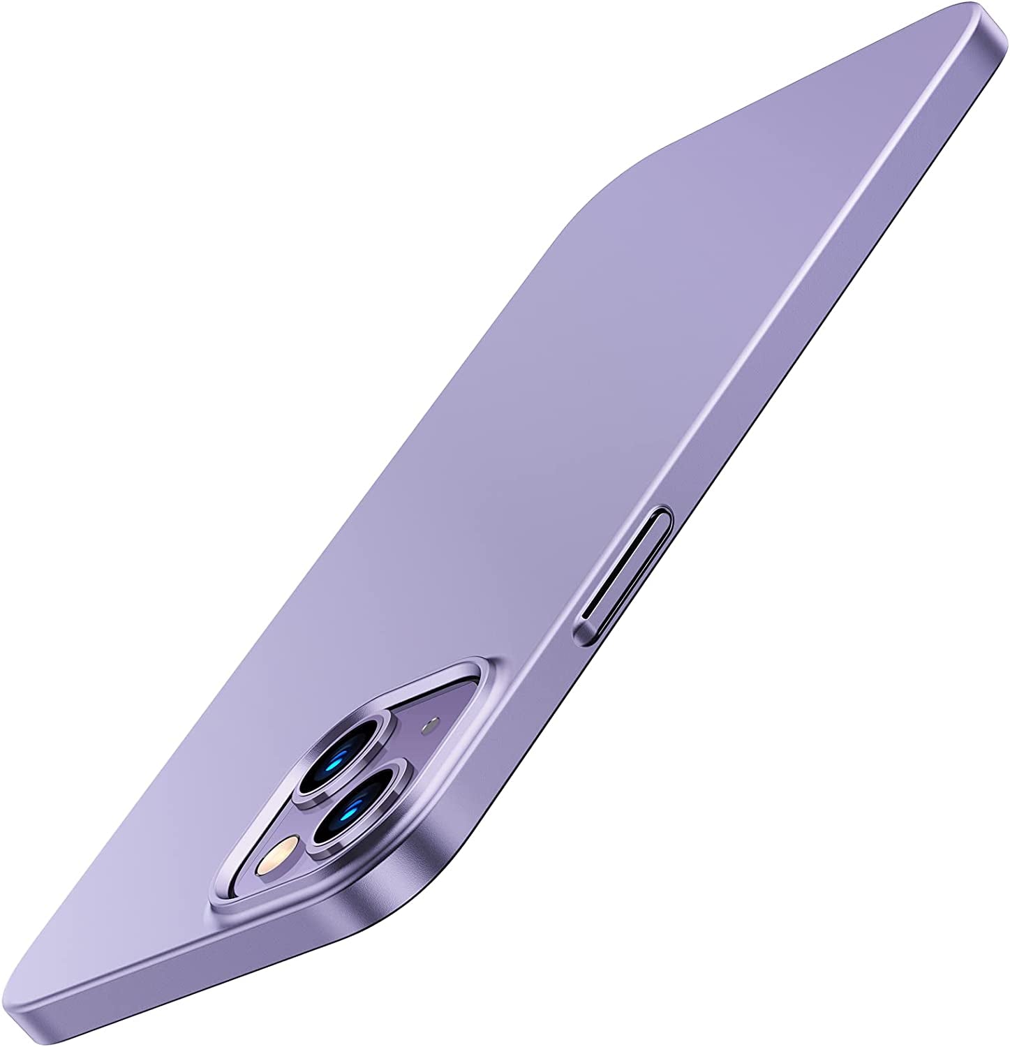 TORRAS Slim Fit for Iphone 14 Case/Iphone 13 Case Ultra-Thin Sturdy Protective Cover with Non-Slip Grip & No Fingerprint Hard Plastic Phone Case for Iphone 14/13 (6.1"), Clove Purple  TORRS Clove Purple  