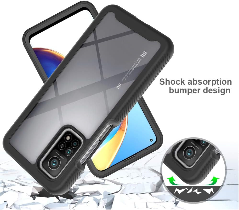 Case for Xiaomi Mi 10T 5G Case Cover ,Anti-Fall and Shock-Absorbing Protective Cover Case for Xiaomi Mi 10T Pro 5G M2007J3SI M2007J3SG / Mi 10T 5G M2007J3SY / Redmi K30S 5G M2007J3SC Case Purple  QiongNi   