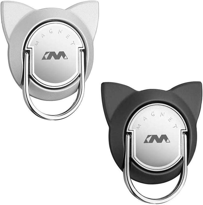 Apqdw Compatible with Magsafe Phone Ring Holder, Magnetic Ring Phone Holder Grip Kickstand for Iphone 14 13 12 Series, Phone Finger Ring for Iphone Masafe Accessories (Black)  Amber Tech C2  