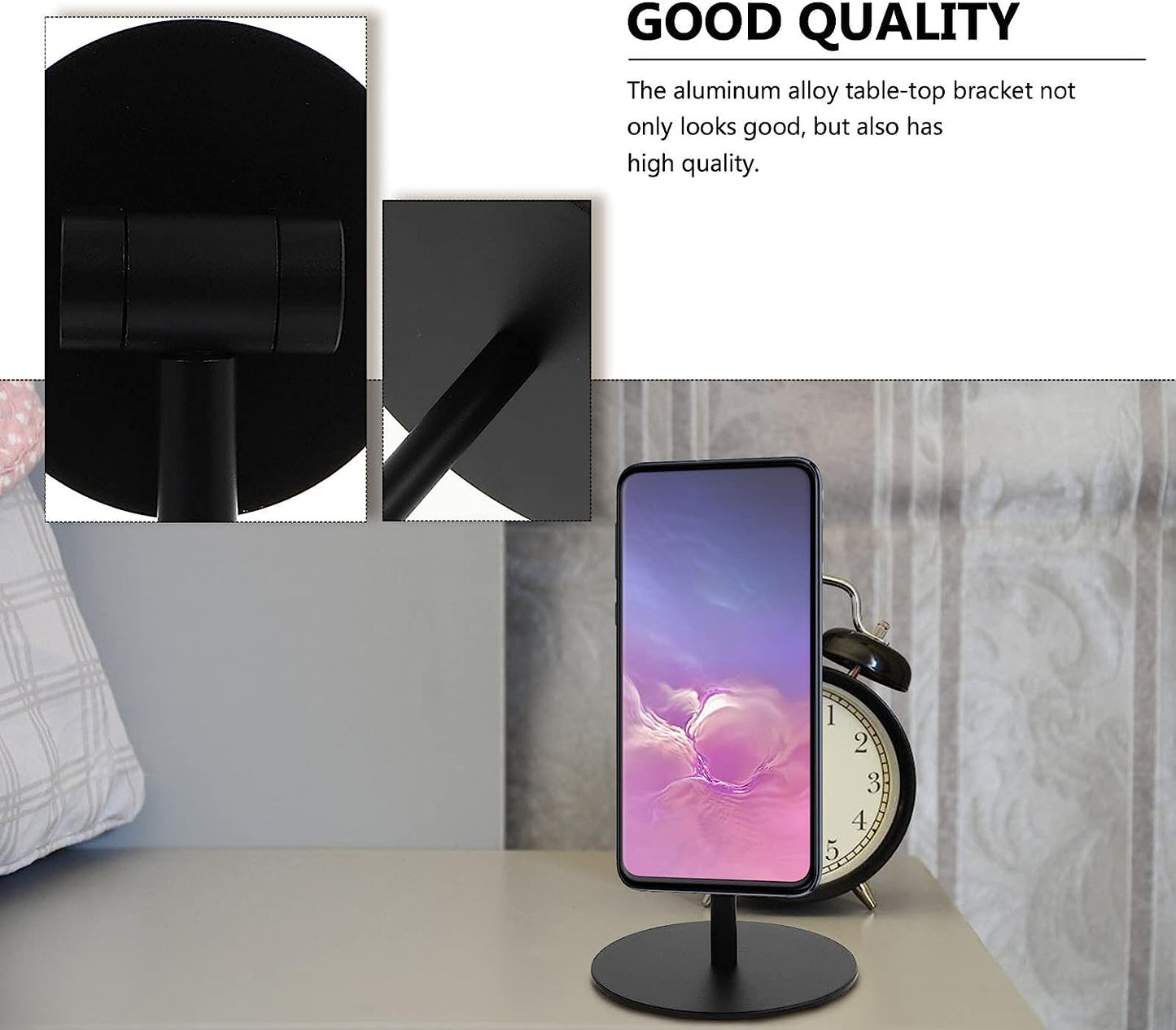 Hemobllo Magnetic Car Mount Adjustable Laptop Stand Desktop Magnetic Support 180 Degree Adjustable Laptop Tablet Desktop Stand Magnetic Car Holder Adjustable Laptop Stand  Hemobllo   