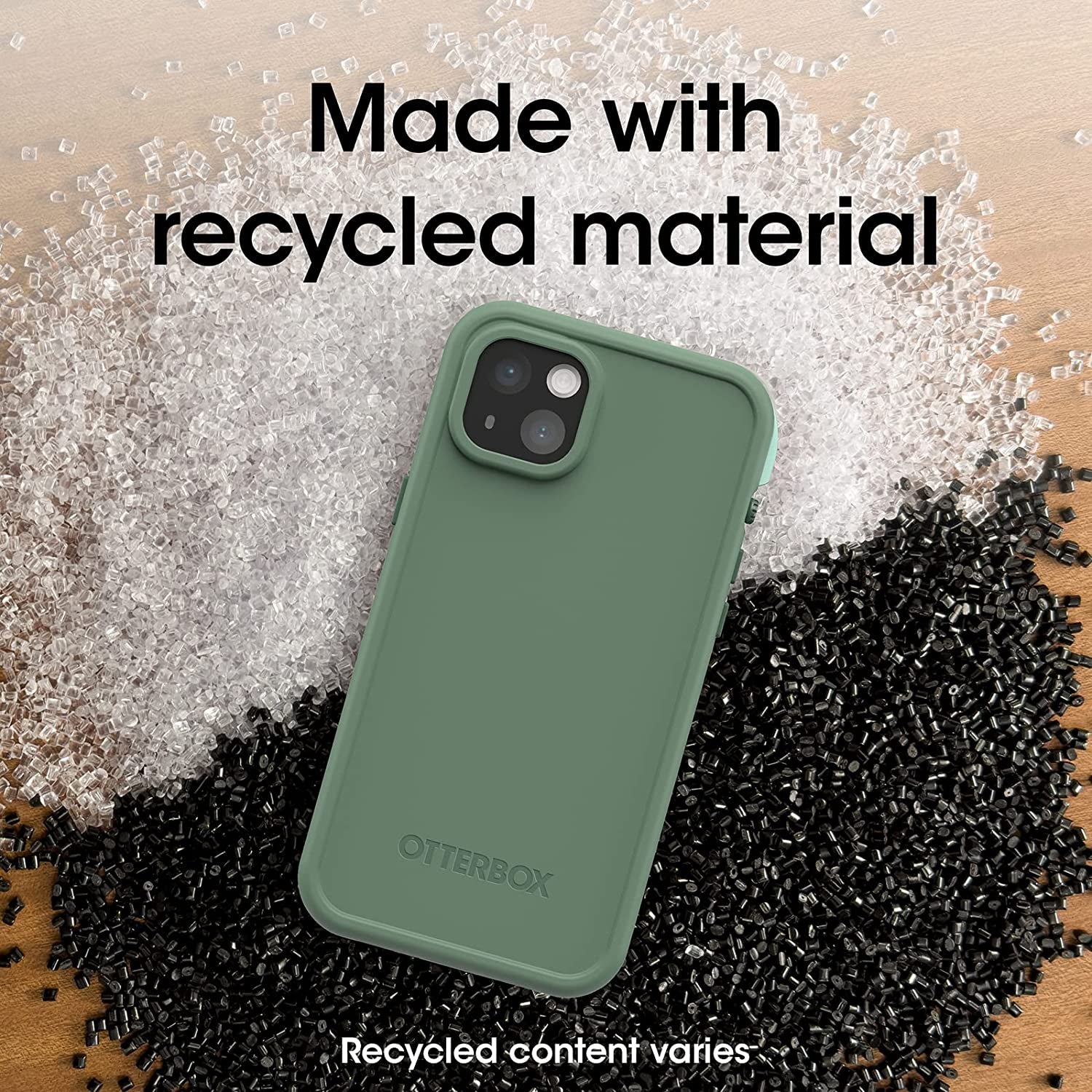 Otterbox FRĒ Series Waterproof Case with Magsafe (Designed by Lifeproof) for Iphone 14 - Dauntless (Green)  OtterBox   