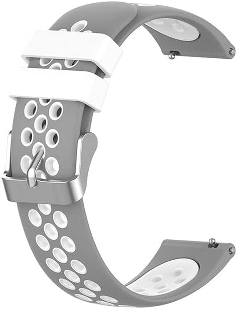 ZEDEVB Watchband for Garmin Venu Vivoactive 3 Garmin Vivoactive 3 Silicone Smart Watch Band for Vivoactive 4S 4 Forerunner 245 Strap  KANUZ J For Vivoactive 4S-18 