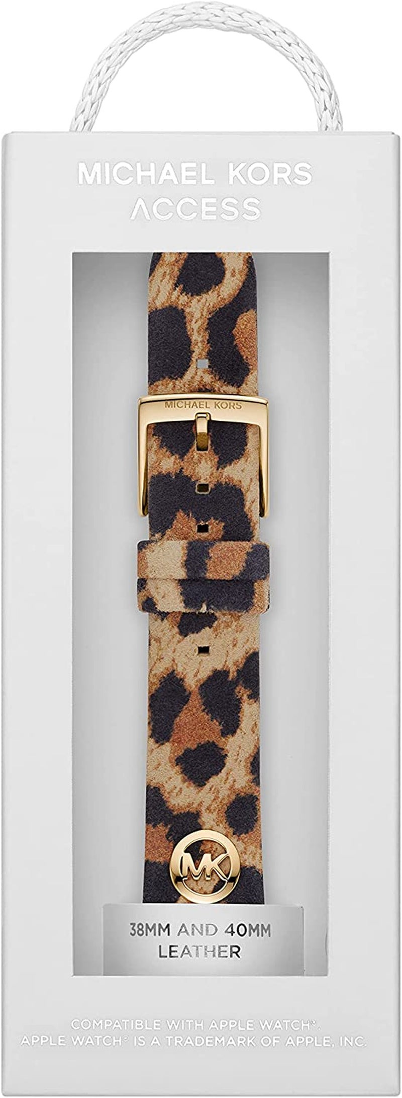 Michael Kors Interchangeable Watch Band Compatible with Your 38Mm/40Mm/41Mm Apple Watch- Leather or Silicone Bands for Apple Watch Series 8/7/6/5/4/3/2/1/SE  Michael Kors   