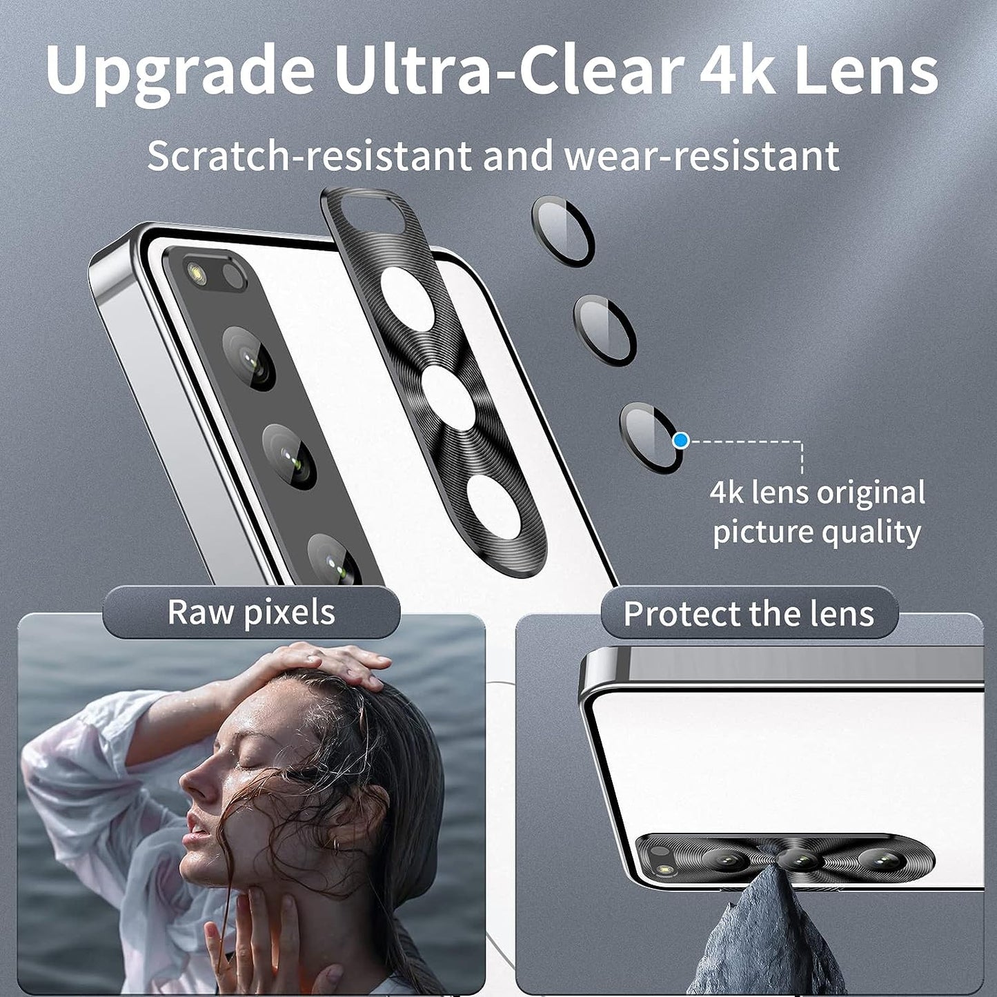 Tffozssi Case for Sony Xperia 5 IV, Compatible with Magsafe Magnetic Adsorption Metal Bumper Back Translucent Matte PC Cover for Sony Xperia 5 Iv,Silver  Tffozssi   