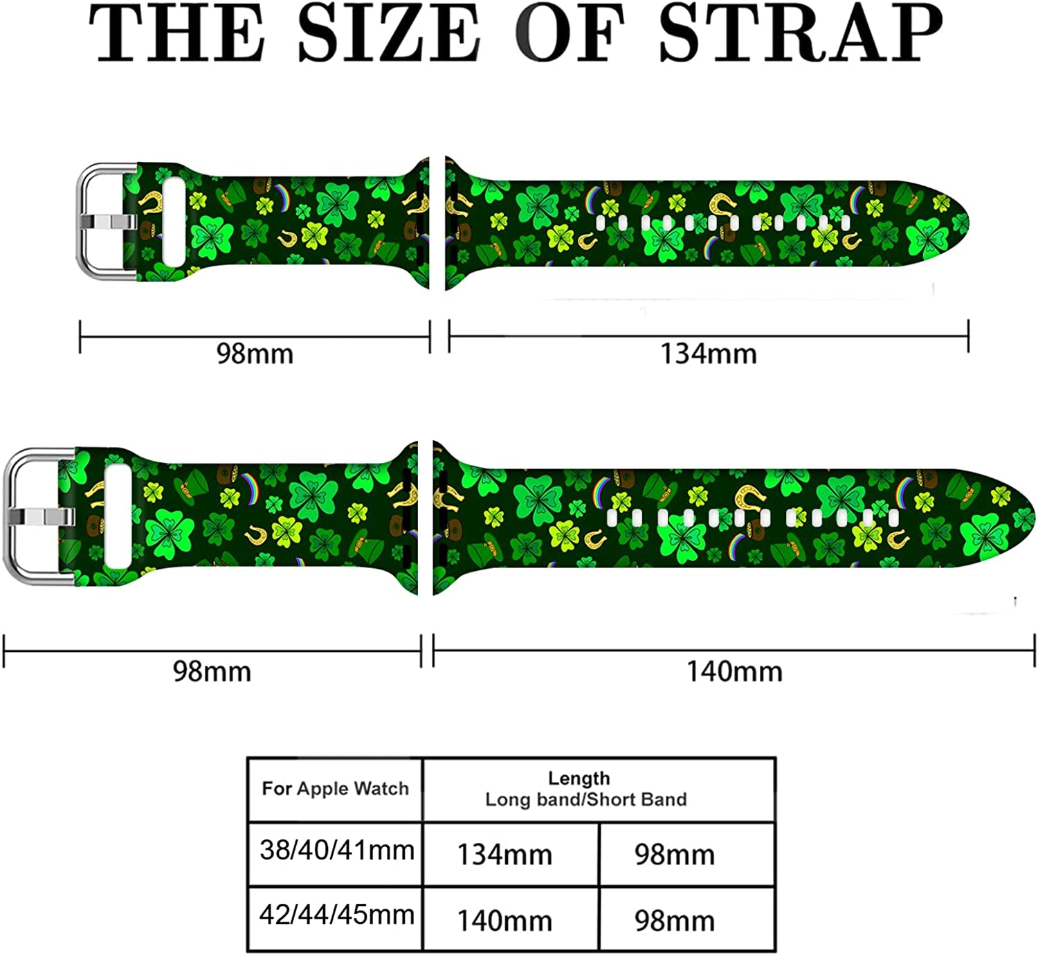 Easter Gifts Decorations Wristband Straps for Apple Watch Band 38Mm/40Mm/41Mm/42Mm/44Mm/45Mm Soft Silicone Easter Watch Band Strap for Apple Smart Watch Series 7 6 5 4 3 2 1 SE.  DGDGDG   