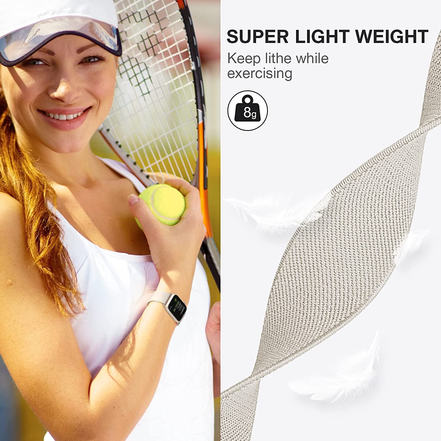 CTYBB 4 Pack Stretchy Nylon Solo Loop Bands Compatible with Apple Watch 40Mm 38Mm 44Mm 49Mm 45Mm 42Mm 41Mm, Adjustable Braided Elastic Sport Straps Womens Men Wristbands for Iwatch Series 8 7 6 5 4 3 2 1 SE Ultra  CTYBB   