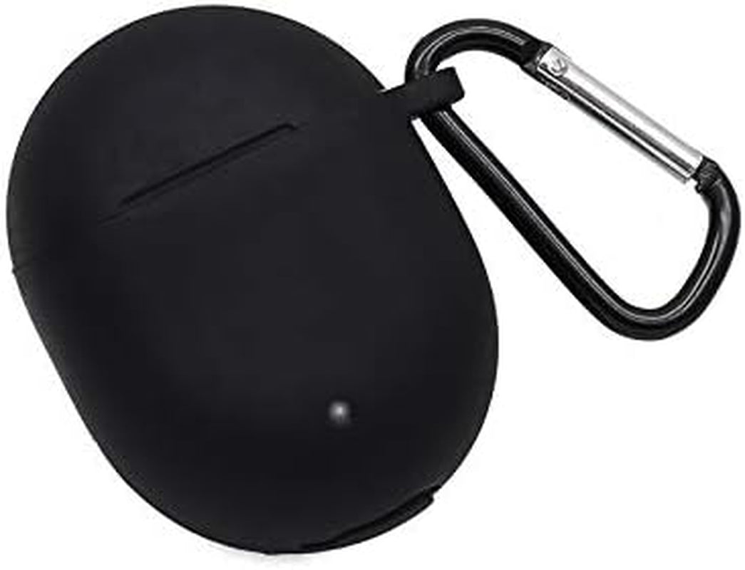 ZALUJMUS Silicone Case for Google Pixel Buds 2, Soft and Flexible, Scratch/Shock Resistant Silicone Cover for Google Pixel Buds 2 Headphones (Black)  ZALUJMUS   