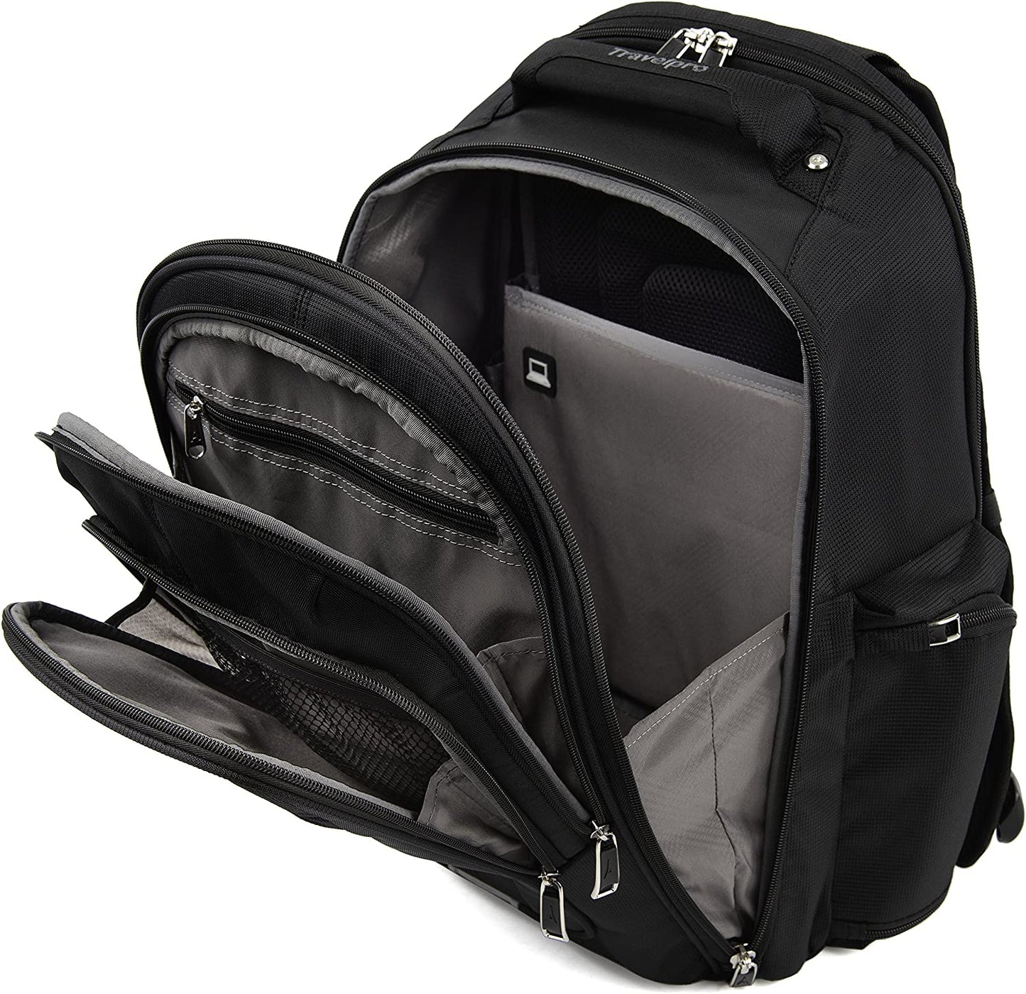 Travelpro Maxlite 5 Softside Lightweight Underseat Backpack, Fits up to 17.5-Inch Laptop, Work School Travel, Men and Women, Black  Travelpro   
