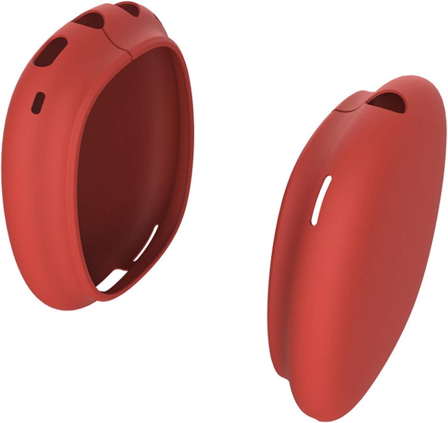 Youkei Compatible with Airpods Max Case Cover, Silicone Skin Cover Replacement Protective Earcup Protectors Pods Ear Cushions Compatible with Airpods Max (Red)  Youkei   