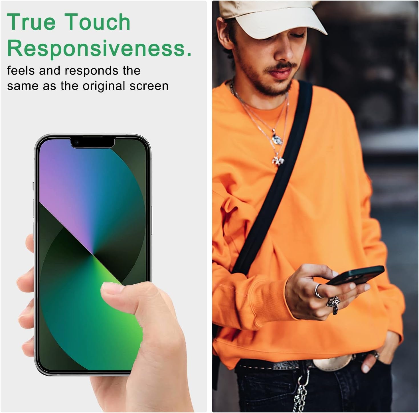 PULEN 2 Pack Privacy Screen Protector for Iphone 12 Mini (5.4-Inch) + 2 Pack Camera Lens Protector,[Anti-Spy] [Anti-Scratch] Case Friendly 9H Hardness Tempered Glass  PULEN   
