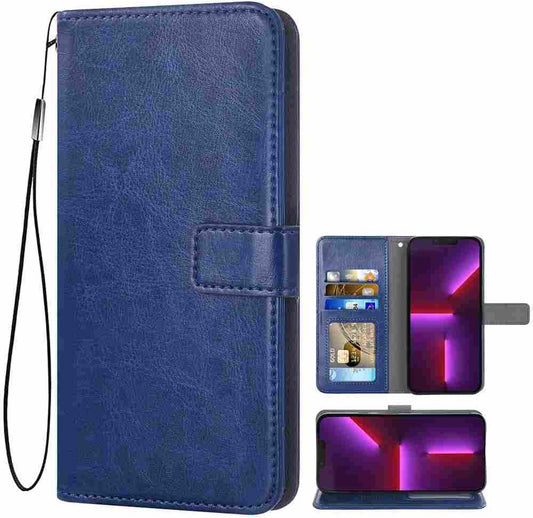 DIIGON Phone Cover Wallet Folio Case for LG V30, Premium PU Leather Slim Fit Cover for LG V30, 1 Photo Frame Slot, Comfortable, Blue  DIIGON   