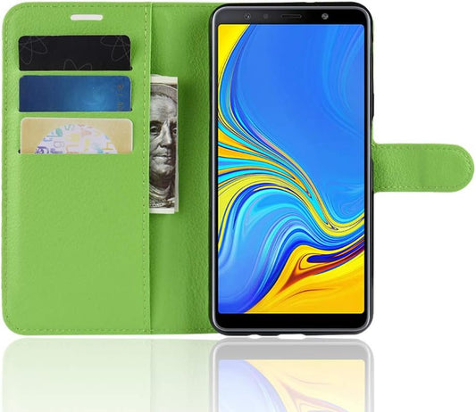 LG V40 Thinq Case, LG V40 Case CJ Sunshine Stand Feature Flip Wallet Cover/With Credit Card Slots/Magnetic Closure Cover, for LG V40 Thinq/Lg V40 Phone Protective Case(Green)  CJ Sunshine   